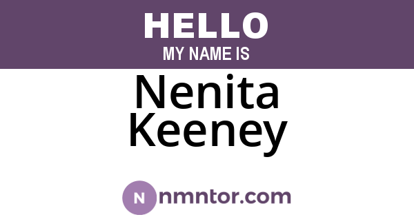 Nenita Keeney