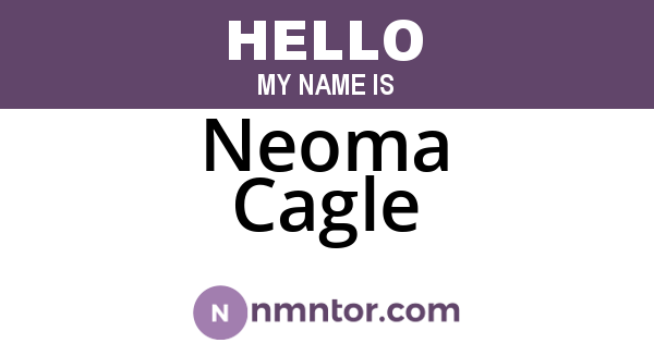 Neoma Cagle
