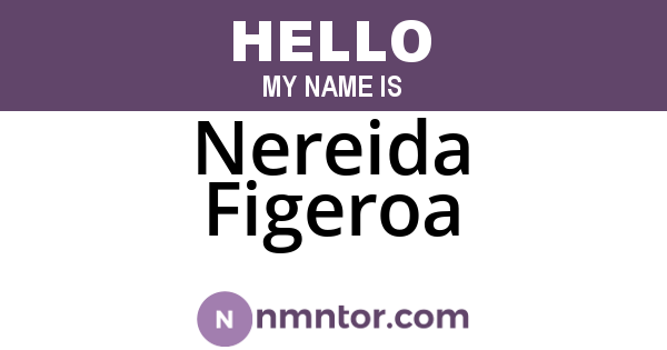 Nereida Figeroa