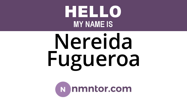 Nereida Fugueroa