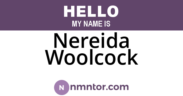 Nereida Woolcock
