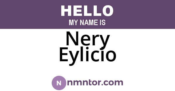 Nery Eylicio