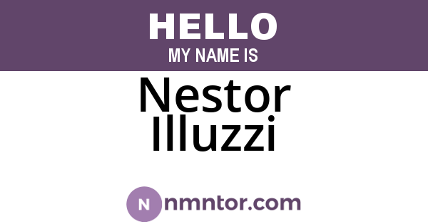 Nestor Illuzzi