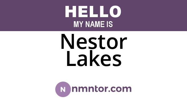 Nestor Lakes