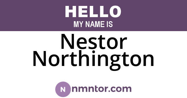 Nestor Northington