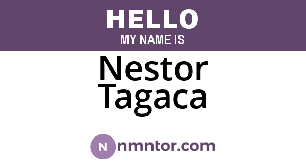 Nestor Tagaca
