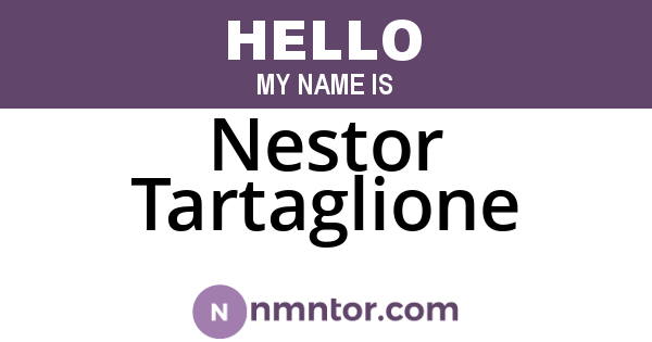 Nestor Tartaglione