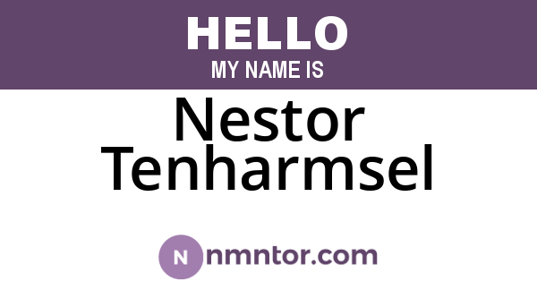 Nestor Tenharmsel