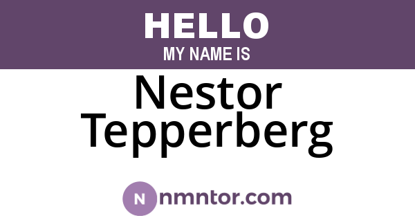 Nestor Tepperberg