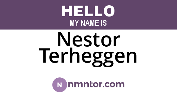 Nestor Terheggen