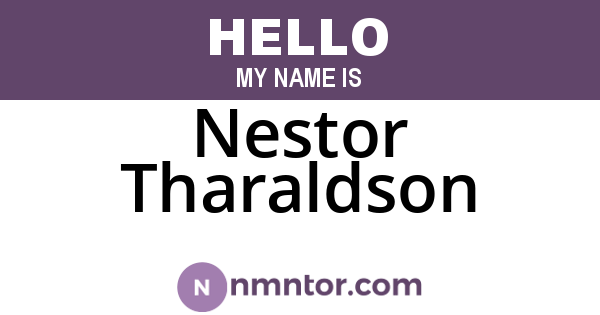 Nestor Tharaldson