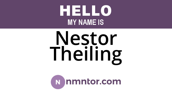 Nestor Theiling