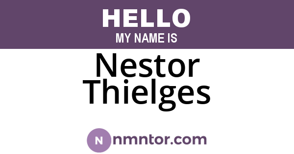 Nestor Thielges