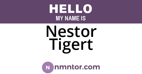 Nestor Tigert