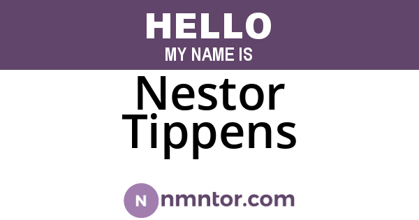 Nestor Tippens