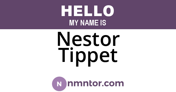 Nestor Tippet