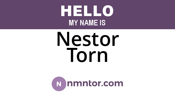 Nestor Torn