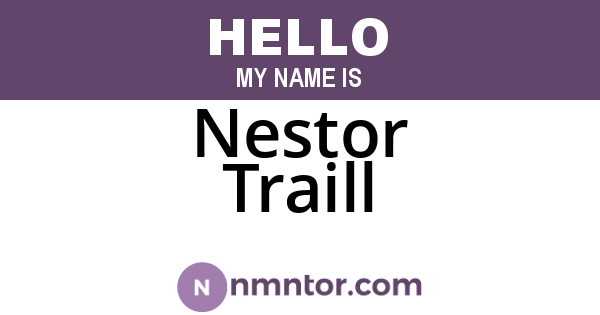 Nestor Traill