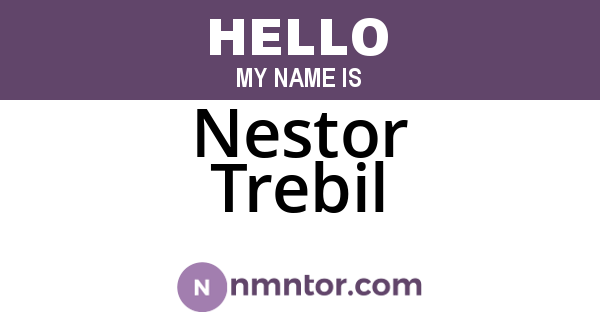Nestor Trebil