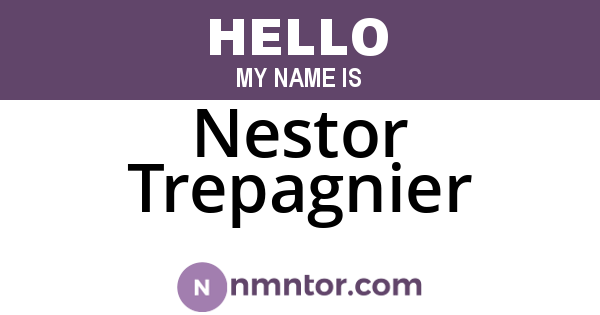 Nestor Trepagnier