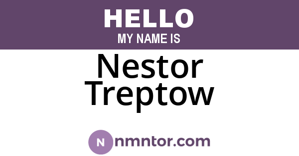 Nestor Treptow