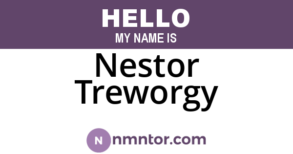 Nestor Treworgy