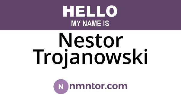 Nestor Trojanowski