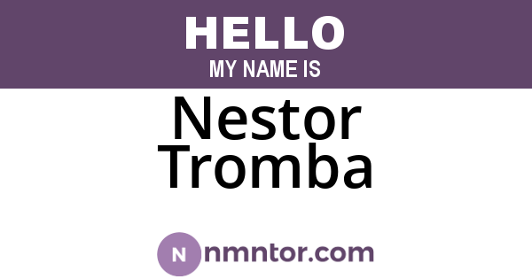 Nestor Tromba