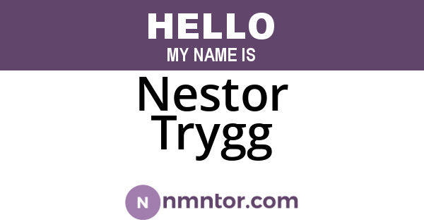 Nestor Trygg
