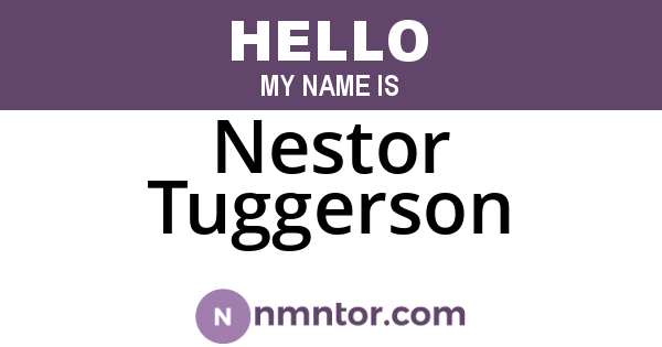 Nestor Tuggerson