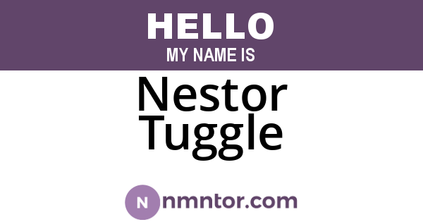 Nestor Tuggle