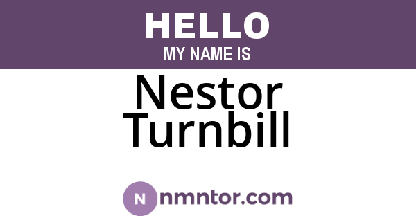 Nestor Turnbill