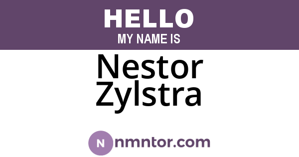 Nestor Zylstra