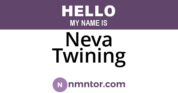 Neva Twining