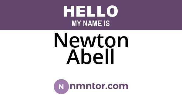 Newton Abell