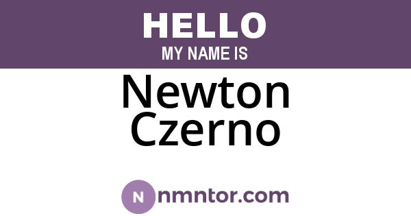 Newton Czerno