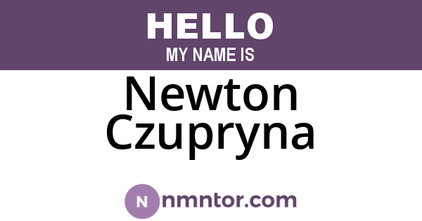 Newton Czupryna