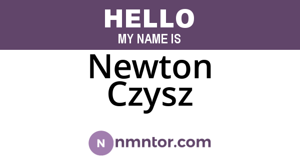 Newton Czysz