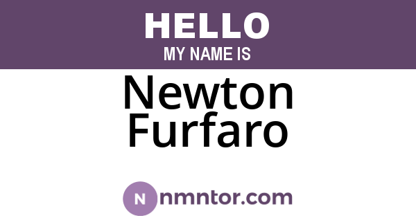 Newton Furfaro