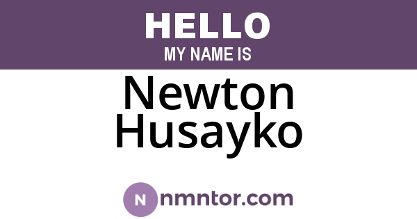 Newton Husayko