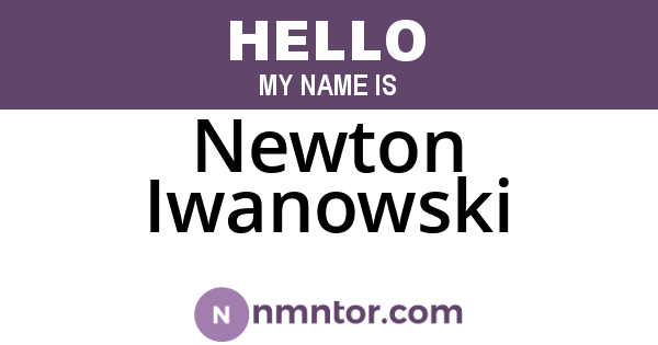 Newton Iwanowski