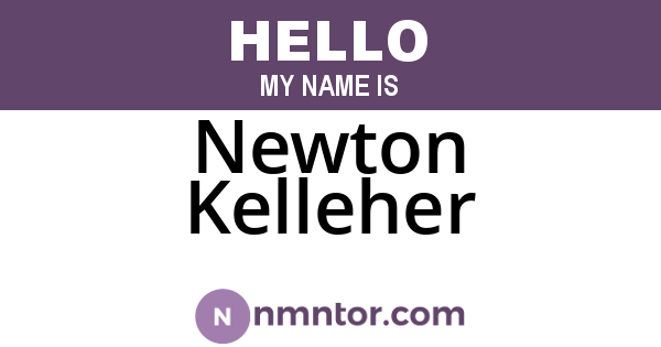Newton Kelleher
