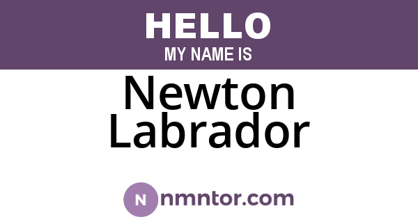 Newton Labrador