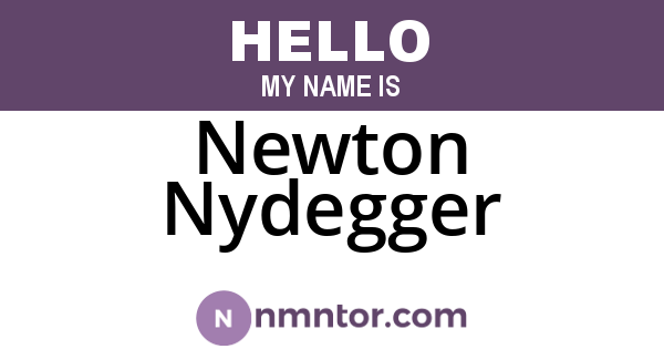 Newton Nydegger