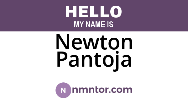 Newton Pantoja