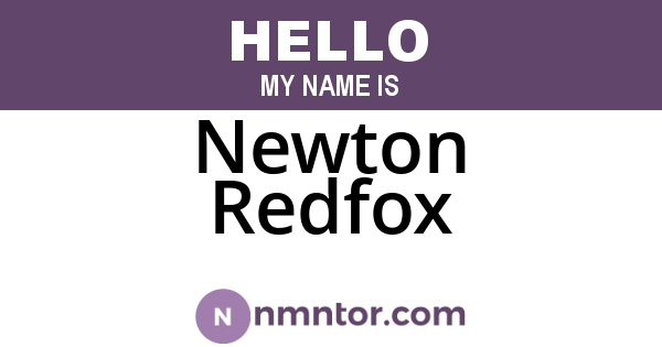 Newton Redfox