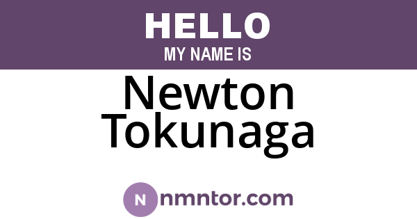 Newton Tokunaga