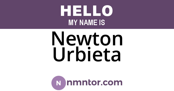 Newton Urbieta