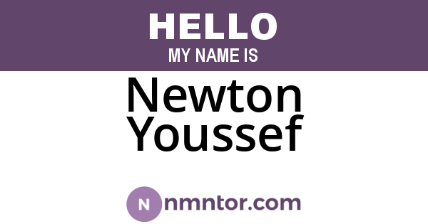 Newton Youssef