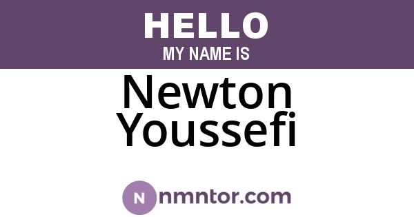 Newton Youssefi